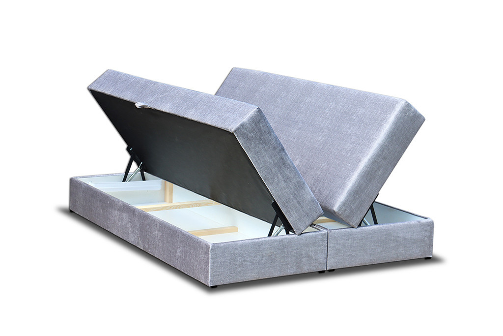 Sypialnia Łóżko Karol 130x200 bez zagłówka (ślizg)