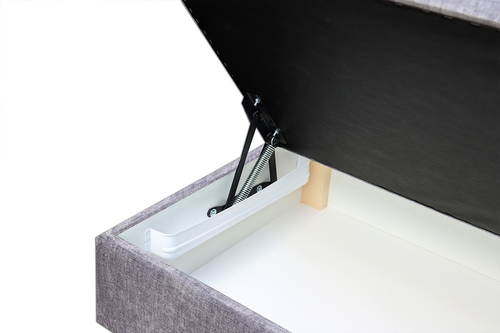 Sypialnia Łóżko Karol 140x200 bez zagłówka (ślizg)