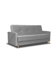 Kanapa Kasia 180 (Noga Drewno) - Boki 5 cm