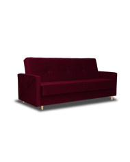 Kanapa Kasia 180 (Noga Drewno) - Boki 10 cm