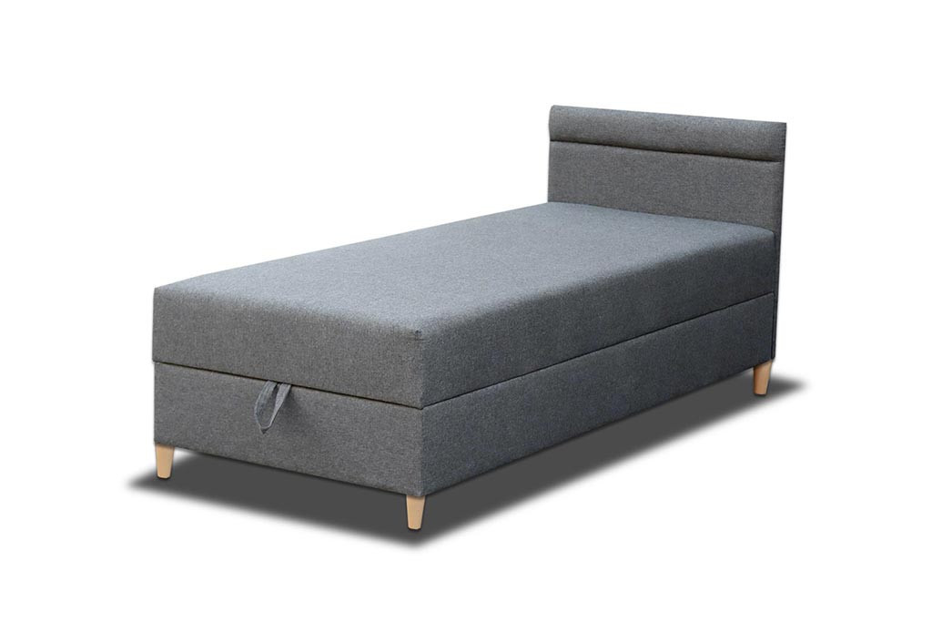 Łóżko Monia 60x170 (noga drewno)